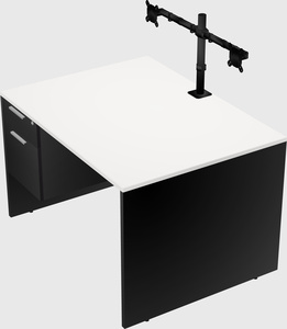 Rectangular desk