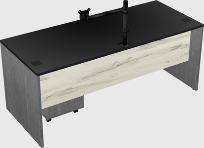 Rectangular desk