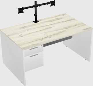 Rectangular desk