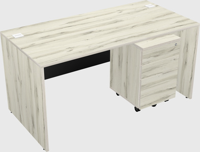 Rectangular desk