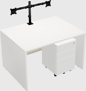 Rectangular desk