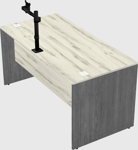 Rectangular desk
