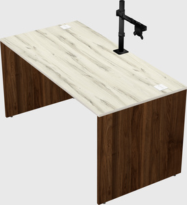Rectangular desk
