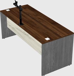 Rectangular desk
