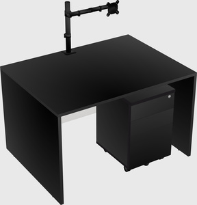 Rectangular desk