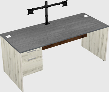 Rectangular desk