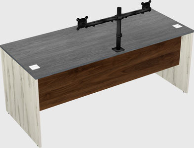 Rectangular desk