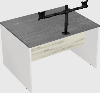 Rectangular desk
