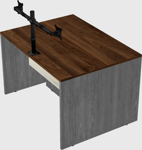 Rectangular desk