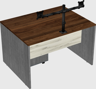 Rectangular desk