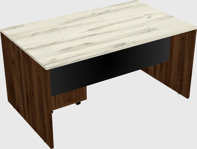 Rectangular desk