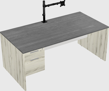 Rectangular desk