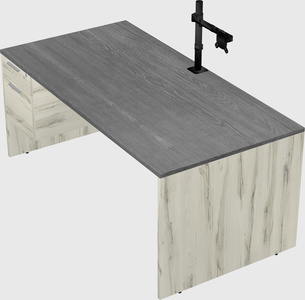 Rectangular desk