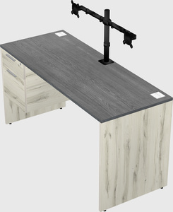 Rectangular desk