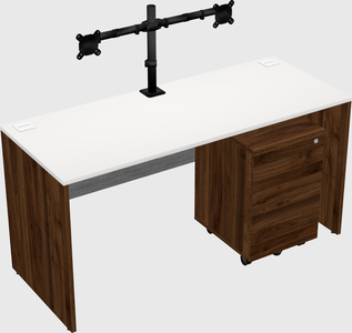 Rectangular desk
