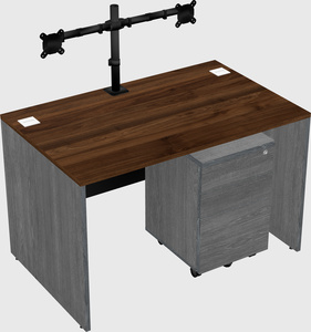 Rectangular desk