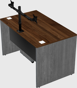 Rectangular desk