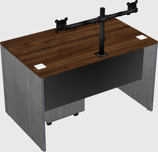 Rectangular desk
