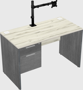 Rectangular desk