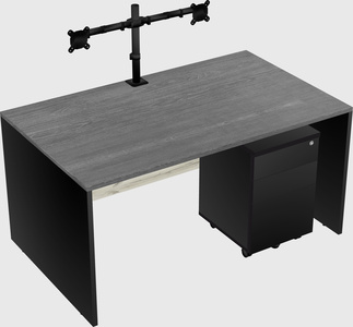 Rectangular desk