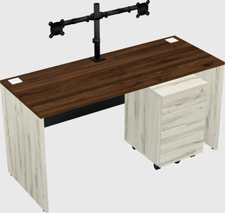 Rectangular desk