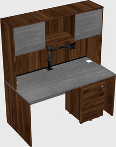 Rectangular desk
