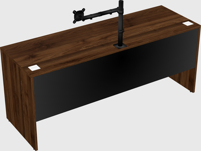 Rectangular desk