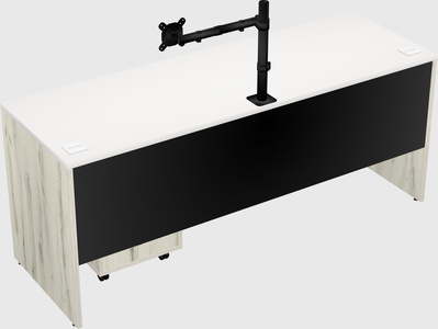 Rectangular desk