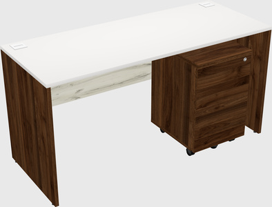 Rectangular desk