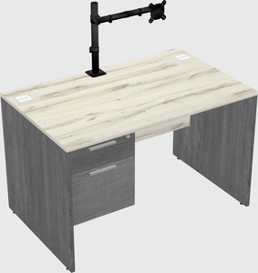 Rectangular desk
