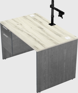 Rectangular desk