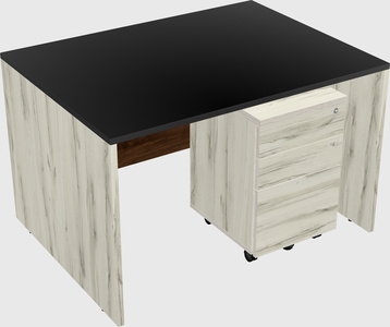 Rectangular desk