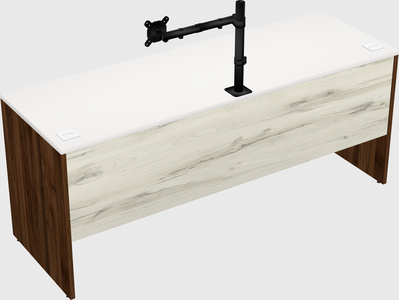 Rectangular desk