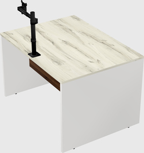 Rectangular desk