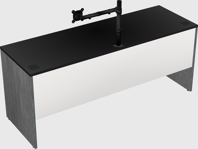 Rectangular desk