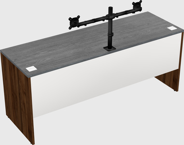 Rectangular desk