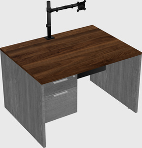 Rectangular desk