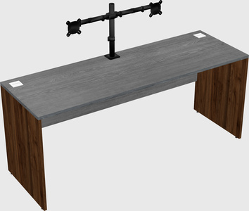 Rectangular desk