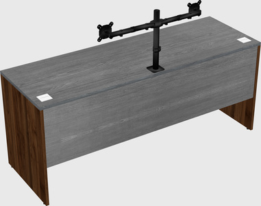 Rectangular desk