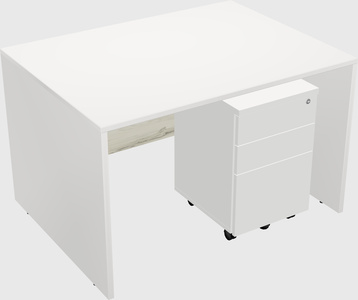 Rectangular desk