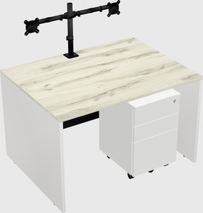 Rectangular desk