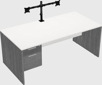 Rectangular desk