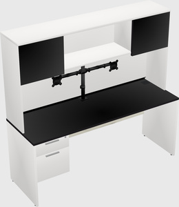 Rectangular desk