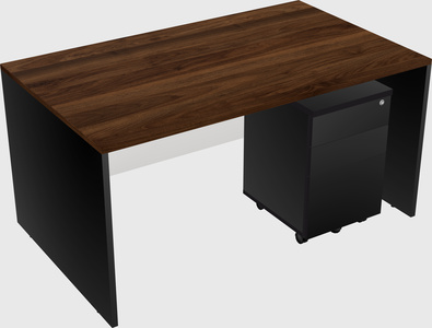 Rectangular desk
