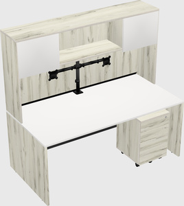 Rectangular desk