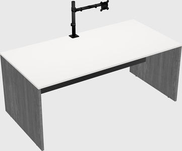 Rectangular desk