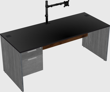 Rectangular desk