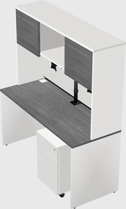 Rectangular desk