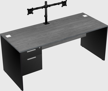Rectangular desk
