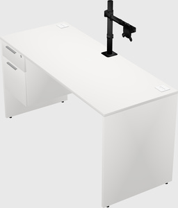 Rectangular desk